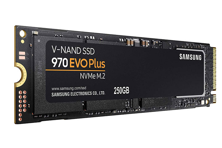 SSD Samsung 970 EVO Plus với tốc độ xử lý nhanh chóng