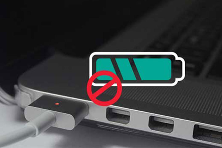 Sửa lỗi laptop không vào điện khi sạc