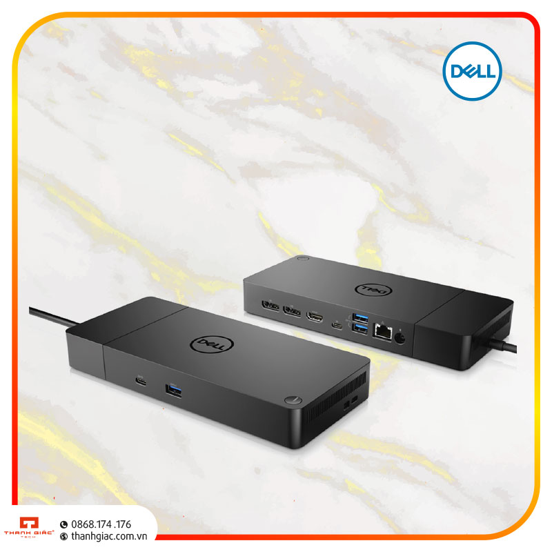 Dell WD19 180W Docking Station (180W Power Delivery) USB-C, HDMI, Dual  DisplayPort, Black
